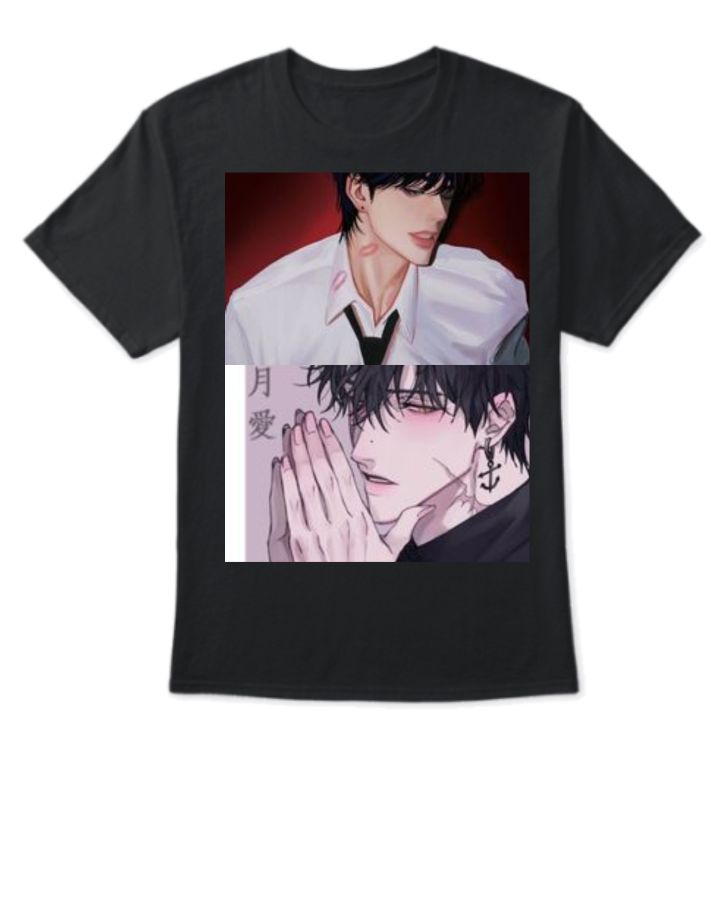 Anime theme tshirt | Trendy T-Shirt - Front