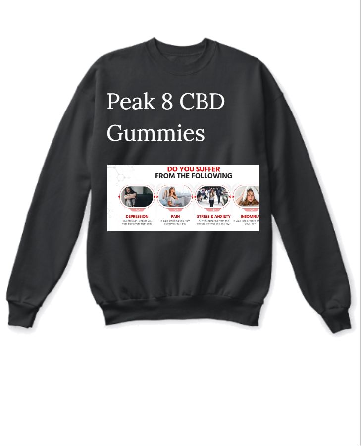 Are Peak 8 CBD Gummies a Safe and Natural Option for Pain Relief? - Front
