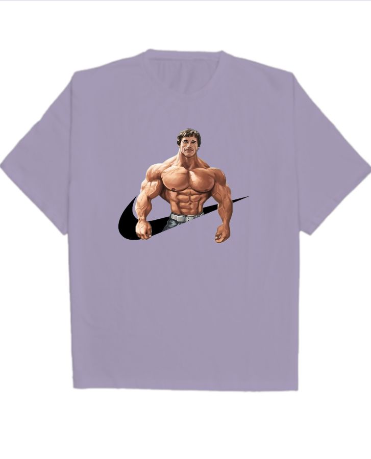 Arnold aesthetic oversize t-shirt. - Front