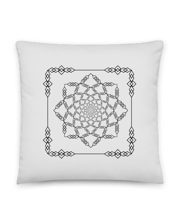 Ashu's - Throw Pillow - Front