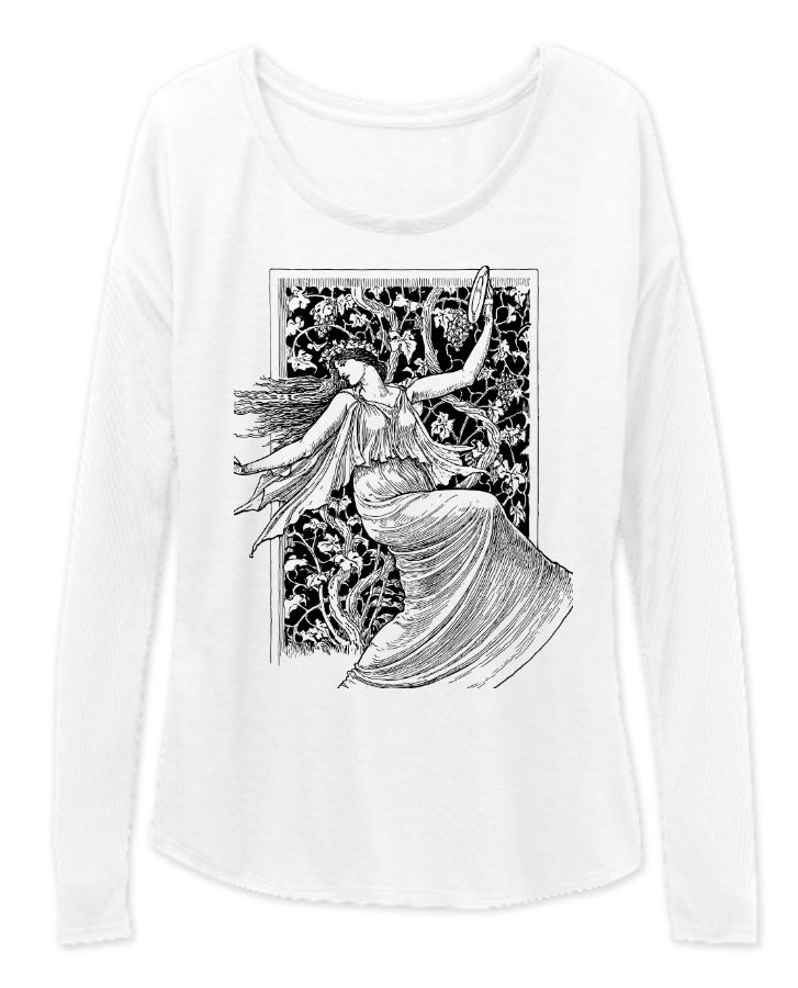 Ashu's Women's Full Sleeve Printed T Shirt - Front