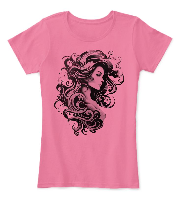 Ashu's Women's Half Sleeve T Shirt . - Front