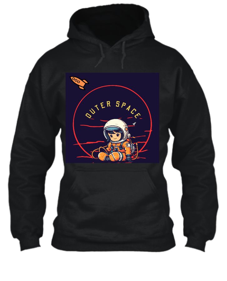 Astronaut Designed T-shirt/ hoodiefor boys and girls  - Front