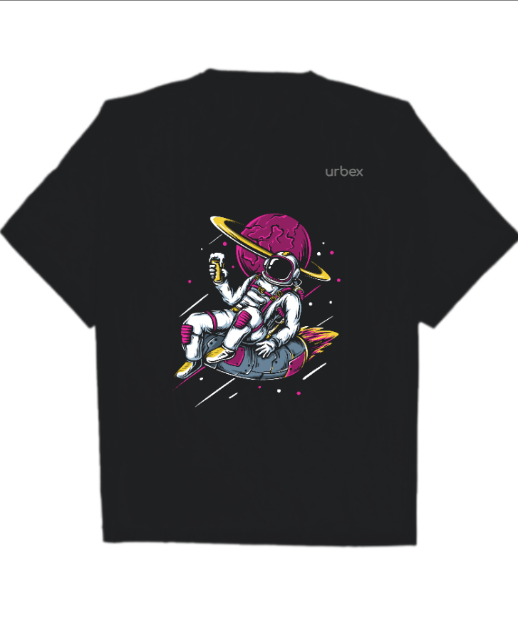 Astronaut Oversized T-Shirt - Front