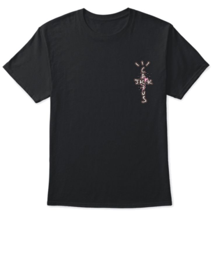 Astroworld Cactus Jack | half sleeve t-shirt - Front