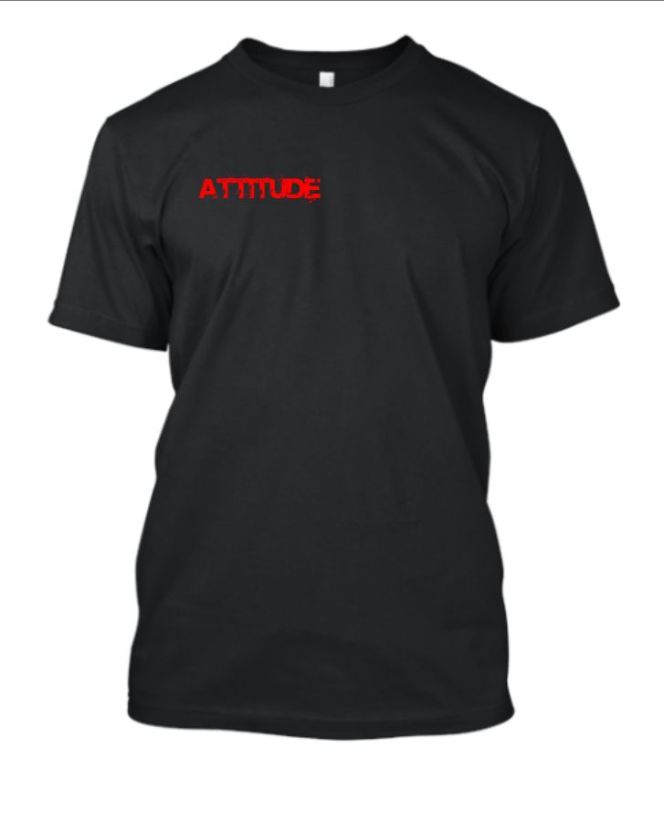 Attitude Crew T -shirt  - Front
