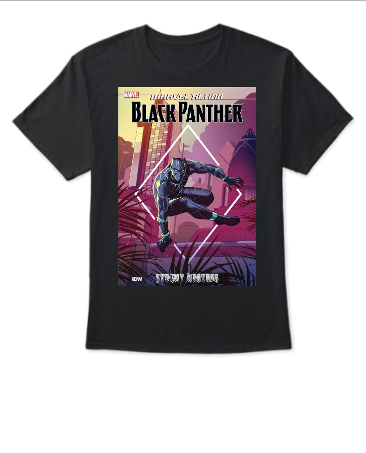 Black Panther Tshirt - Front