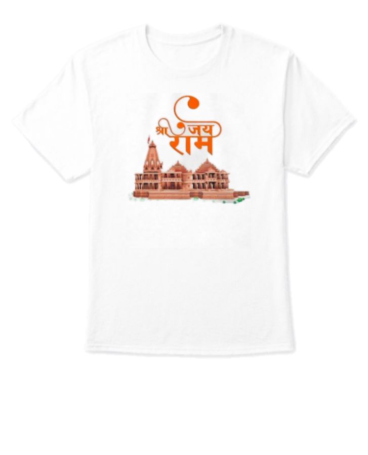Ayodhya-ram mandir t-shirt - Front