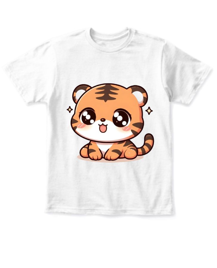 BABY TIGAR T-SHIRT BY CREATIZ (FOR KIDS) - Front