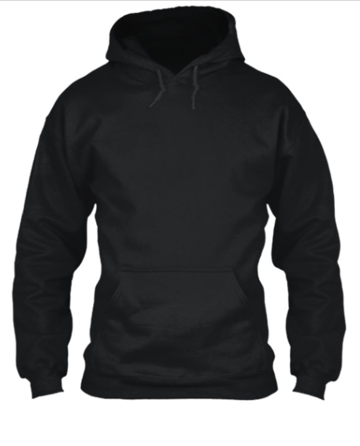 BACK PRINTED HOODIE - Front