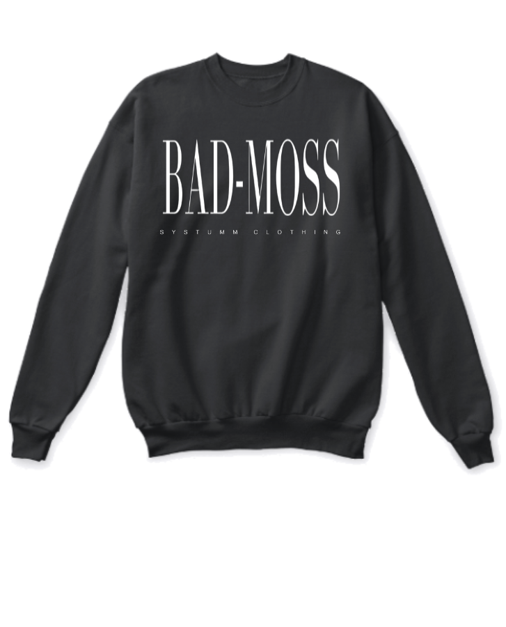 BAD-MOSS Hoodie - Black - Elvish Yadav - Systumm Clothing - Front