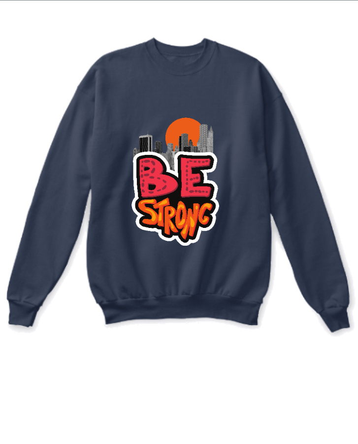 BE STRONG - Front