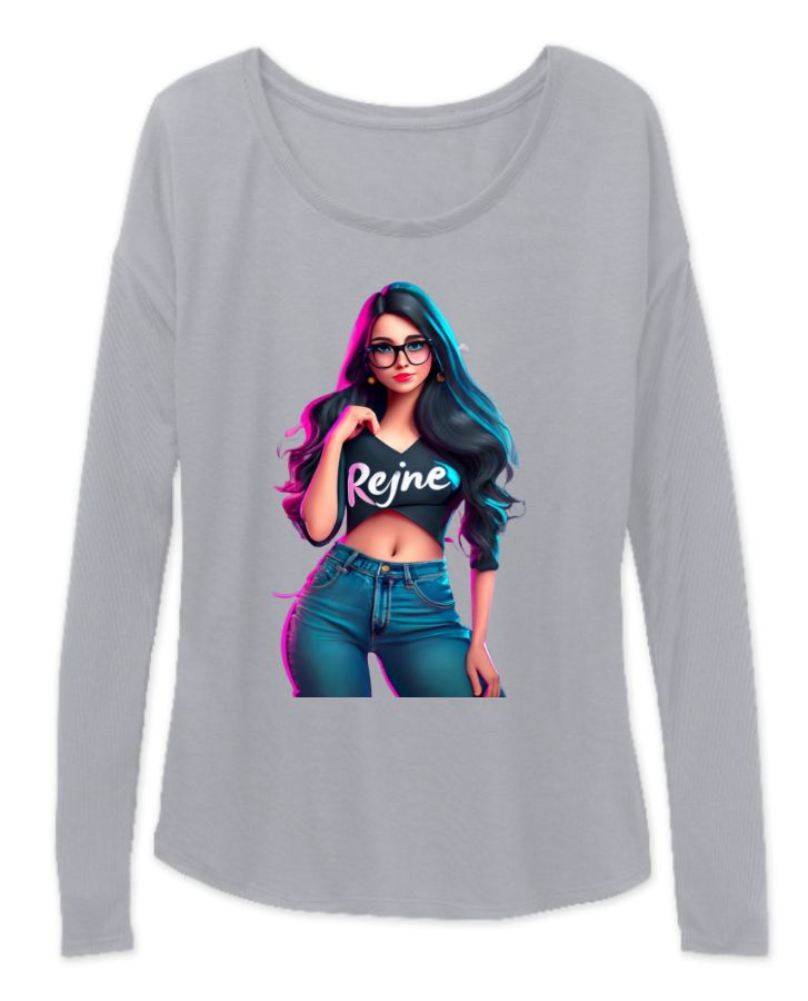 BE THE MAN beautiful girl women's full sleeve T-shirt - Front