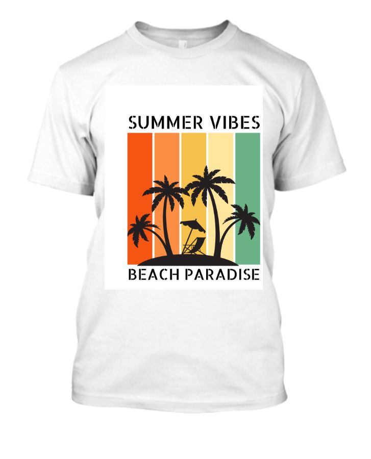 BEACH T-SHIRT DESIGN - Front