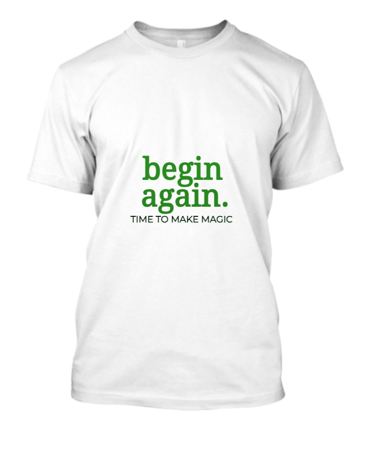 BEGIN AGAIN - TIME TO MAKE MAGIC - Front