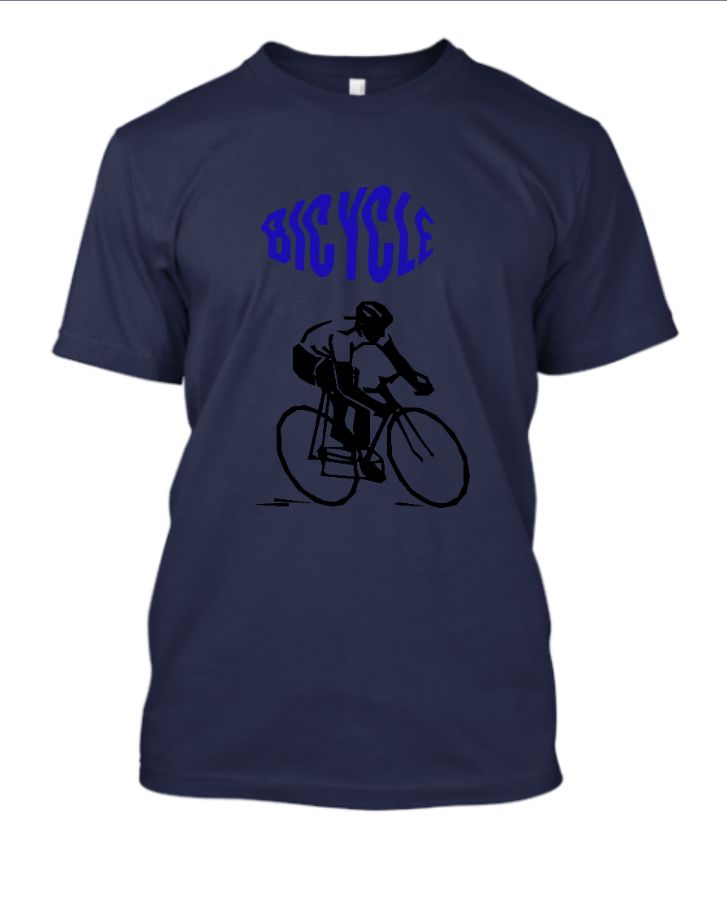 BICYCLE ILLUSTRATION T SHIRT - Front