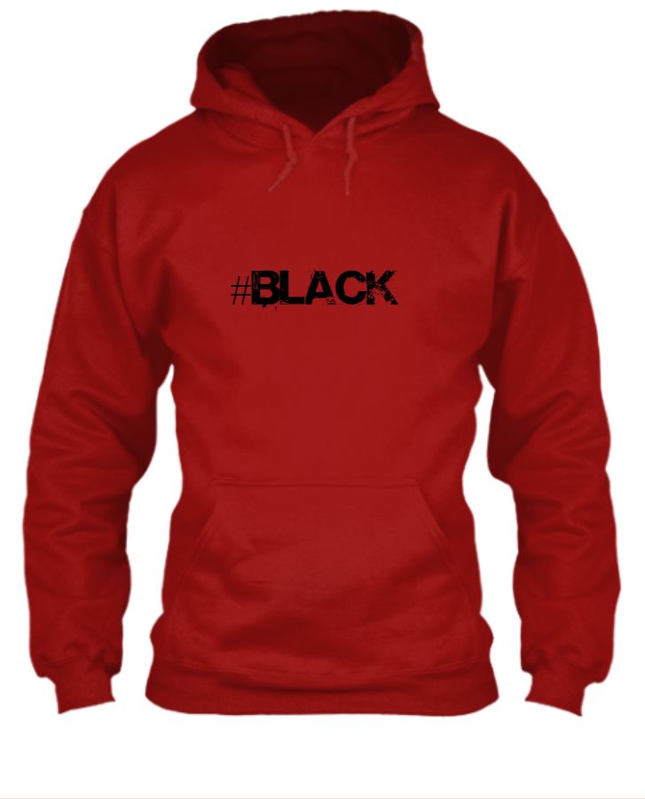 #BLACK HODDIE - Front