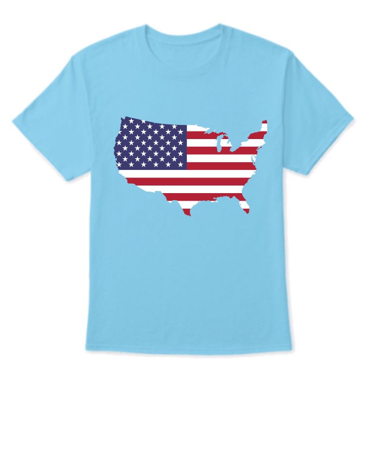 USA FLAG TSHIRT - Front