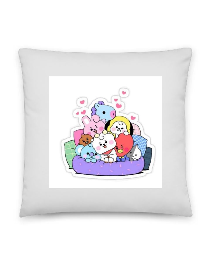 BT21/ cute  Pillow  - Front