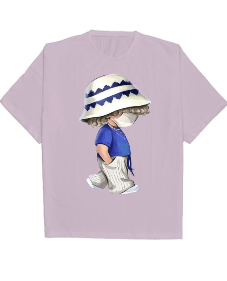BTS_V Ovdersized Tshirt Design - Front