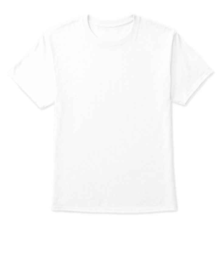 plain t-shirt - Front