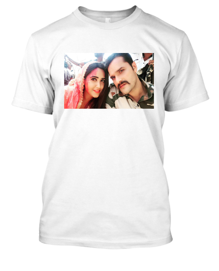 Baaghi Film Khesari Lal Tshirt  - Front