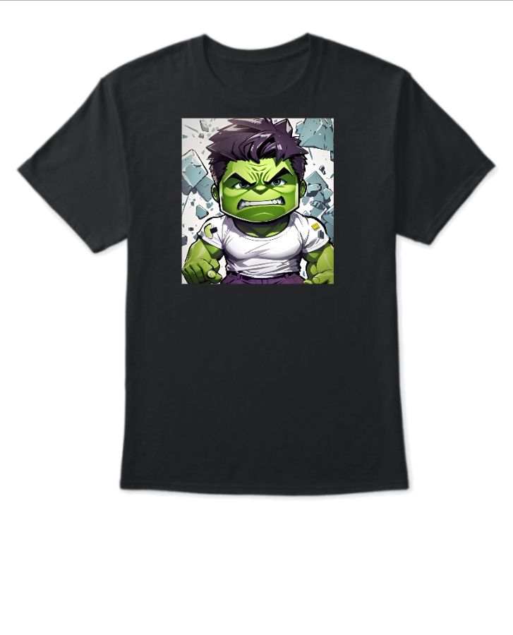 Baby Hulk| Half selves T-shirt - Front
