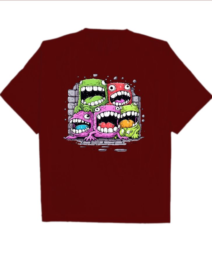 Baby Monsters Half Sleeve T Shirt - Front