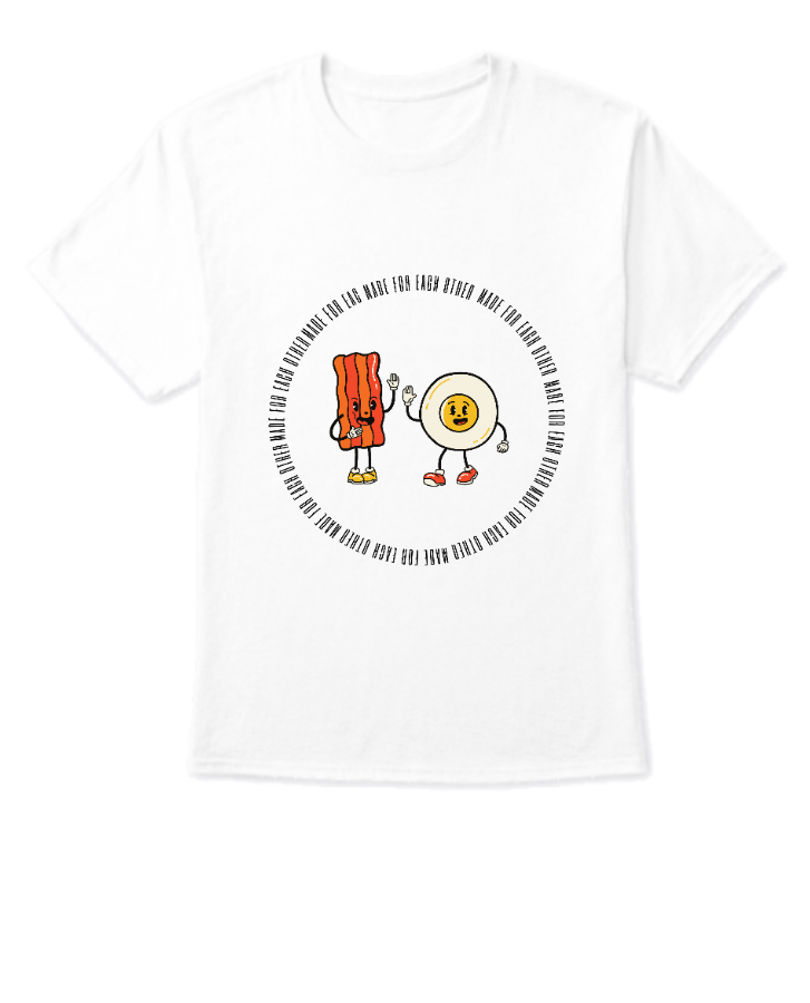 Bacon & Egg | Unisex T-Shirt - Front