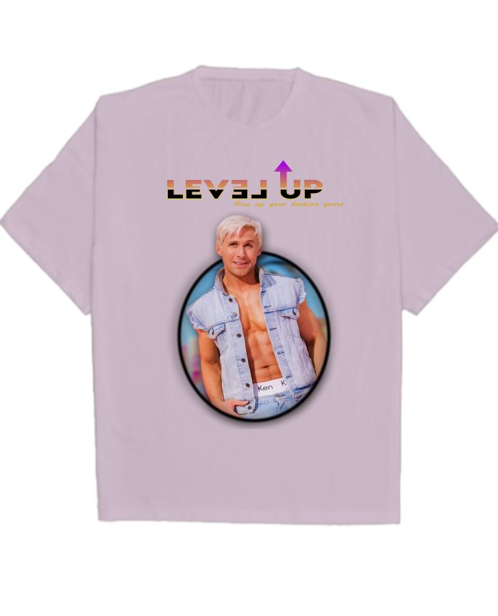 Barbie: Ryan Gosling's Ken | Oversized T-Shirt - Front