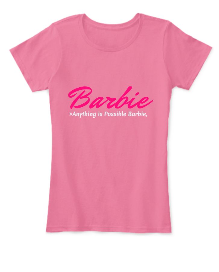 Barbie Womens T - Front
