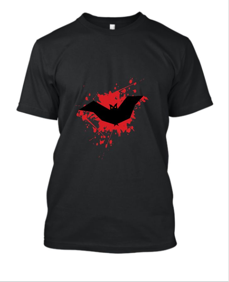 Batman Logo Half Sleeve T-Shirt - Front