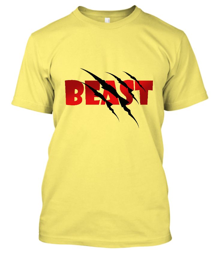 Beast T-shirt |half sleeves - Front