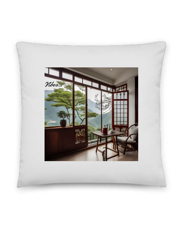 Beautiful scenery Throw Pillow - Front