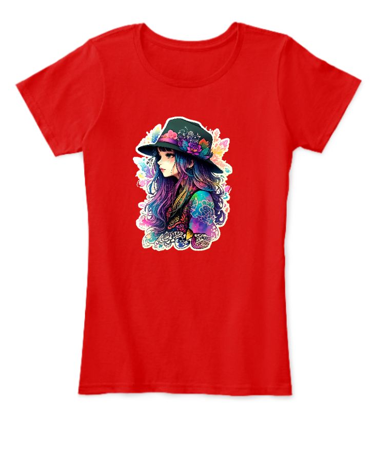 Beauty-girl|Women's tee - Front