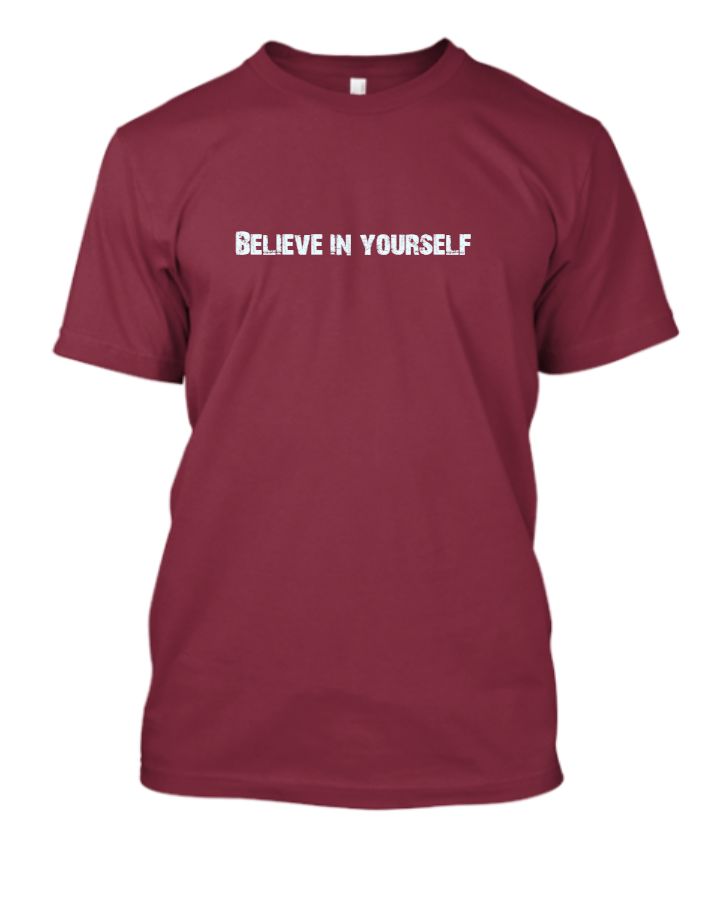 Believe in yourself - Front