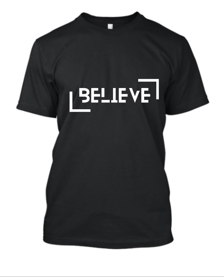 Belive one tshirt half sleaves - Front