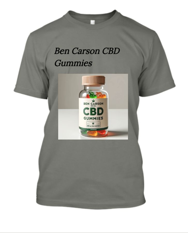 Ben Carson CBD Gummies: Please tell us where to send your bottle - Front