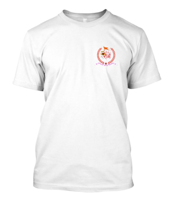 Best hanuman and bhagwa dhari desine tee shirt  - Front