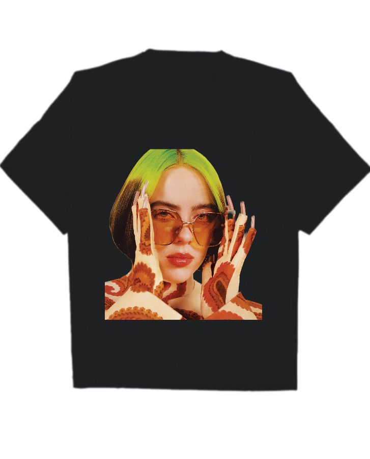 Billie Eilish|Oversized T-Shirt - Front