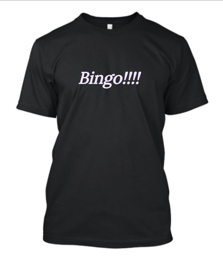 Bingo t-shirt - Front