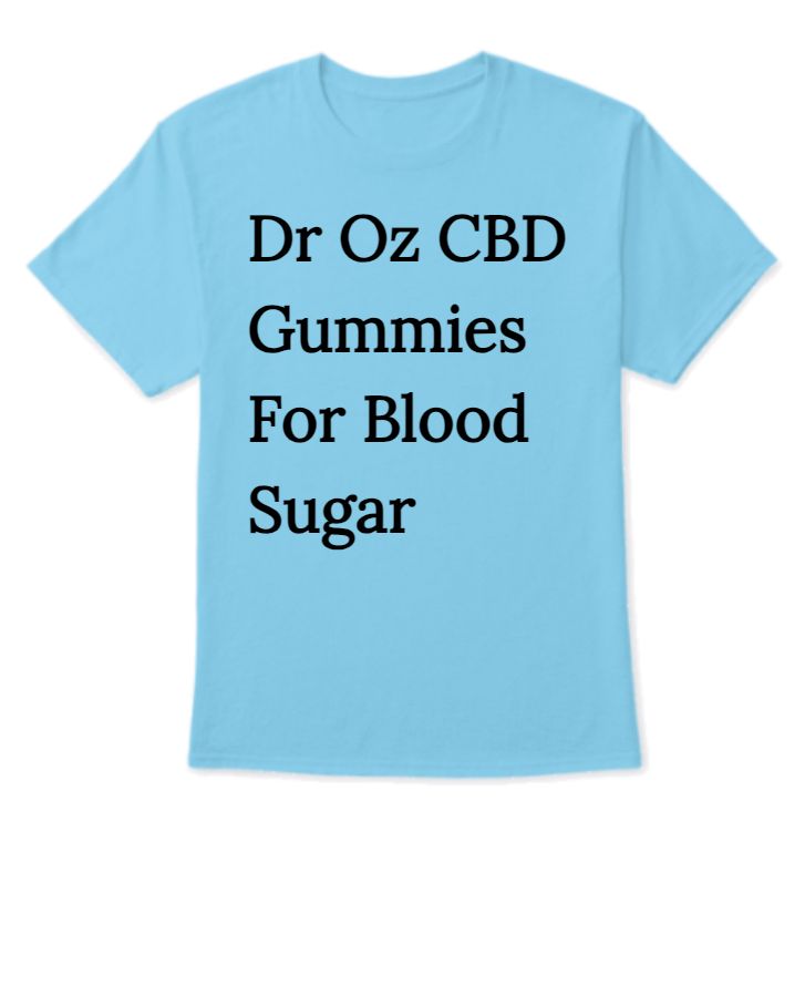 Dr Oz CBD Gummies For Blood Sugar - Front