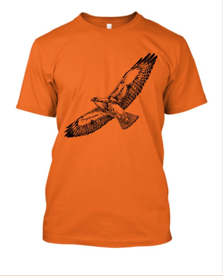 Bird eagle design t shirt  - Front
