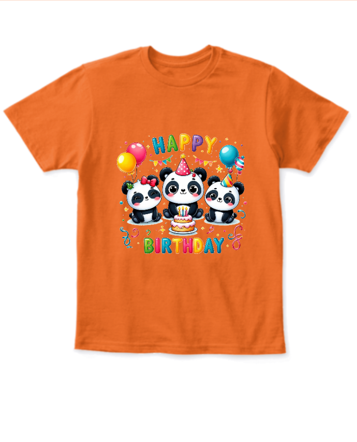 Birthday t-shirt design for kids - Front