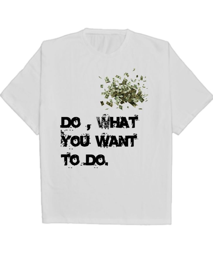 Bizu'S Shop/ Oversized T-shirt code-010 - Front