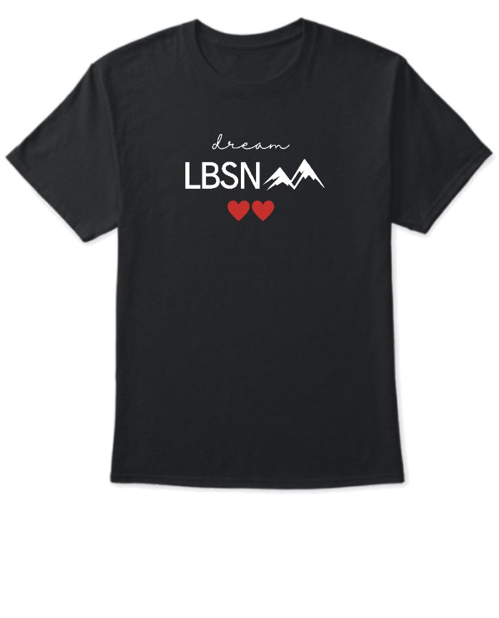 Black Blue Dream LBSNAA T-Shirt - Front