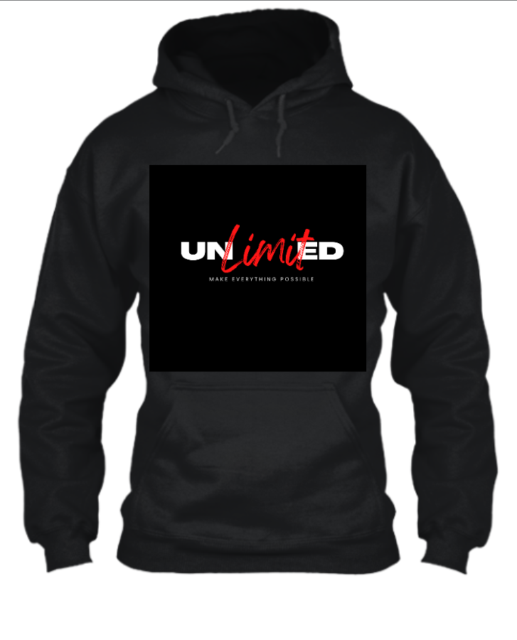 Black Hoodie - Front