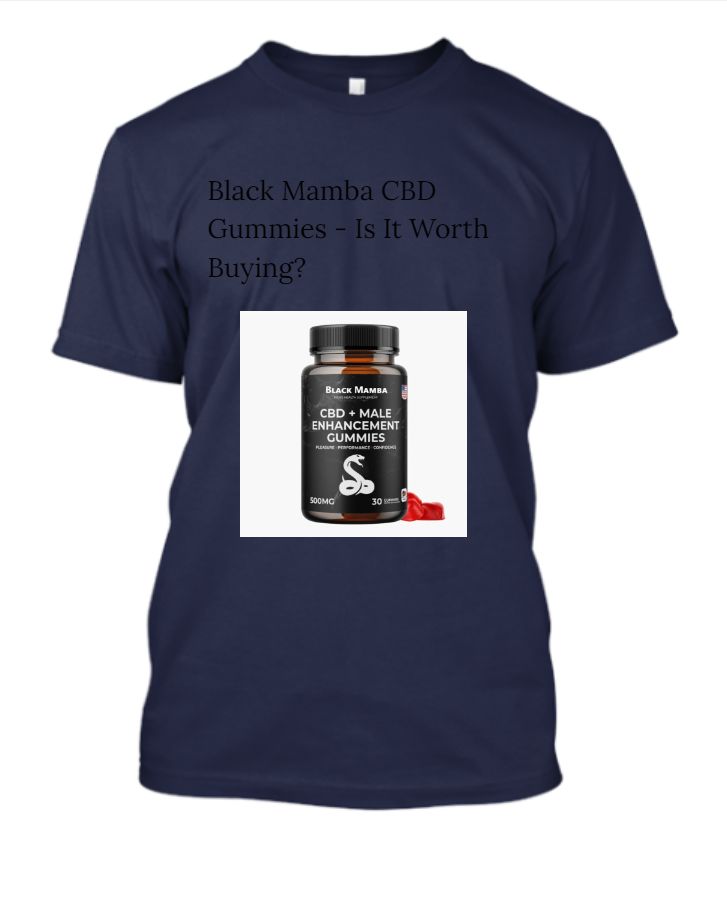 Black Mamba CBD Gummies USA Offer and Price - Front