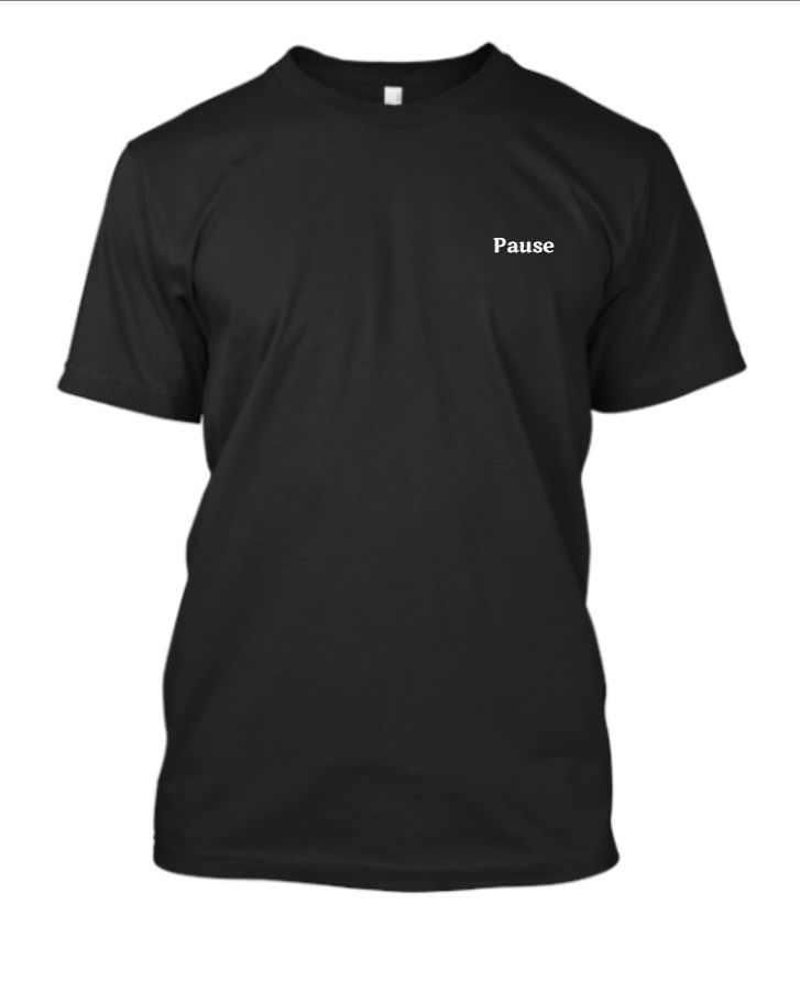 Black T-Shirt I Pure Cotton - Front