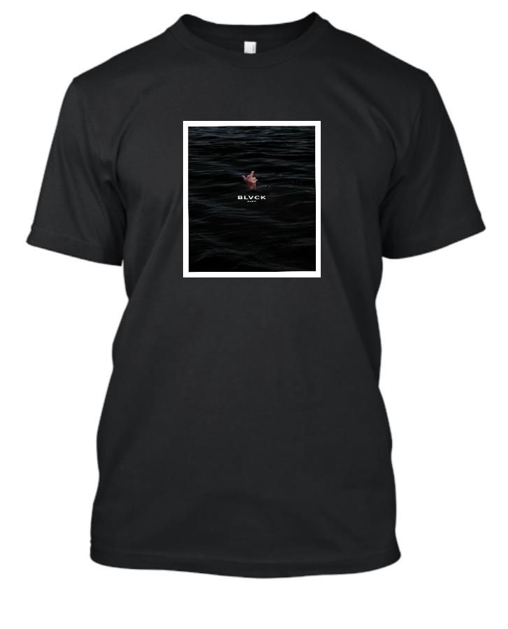 Black graphic tshirt  - Front